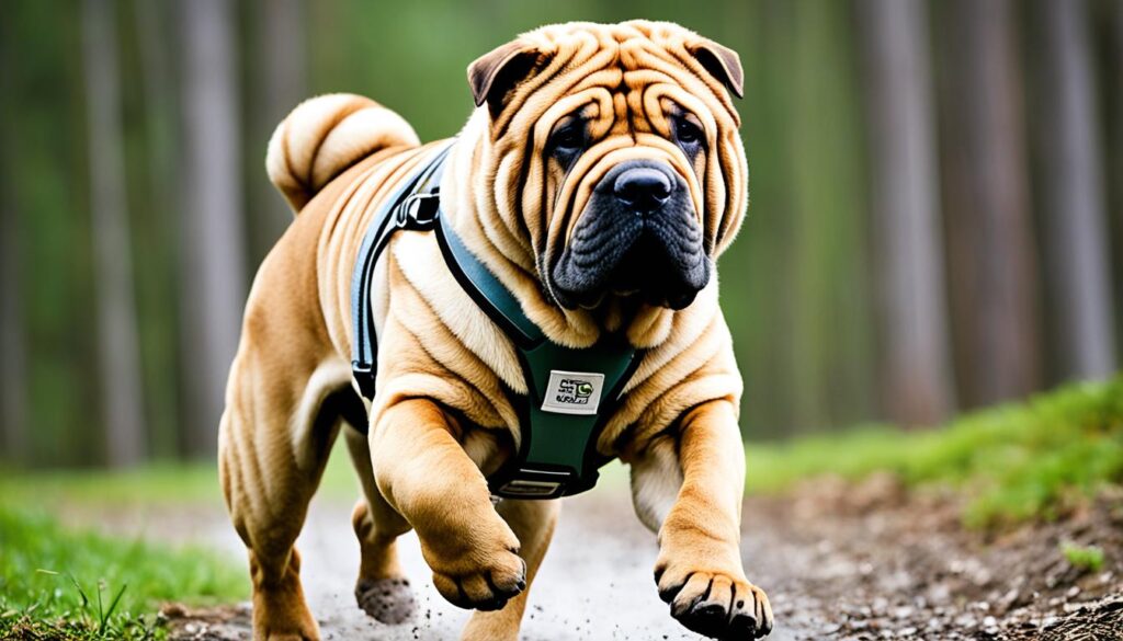 Arbeitshund Shar-Pei