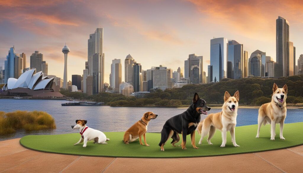 Australische Hundenamen basierend auf berühmten Orten