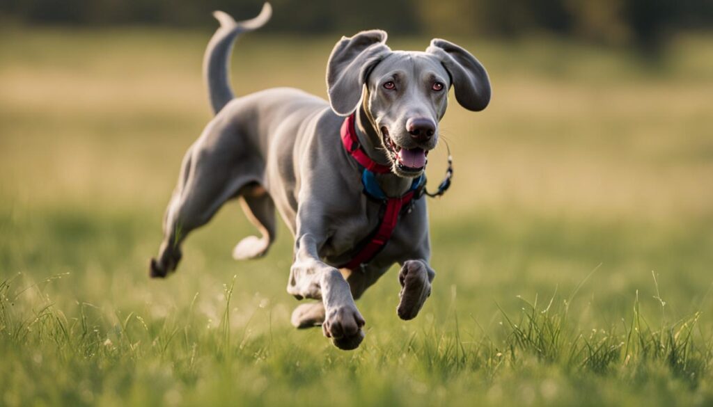 Beschäftigung Weimaraner