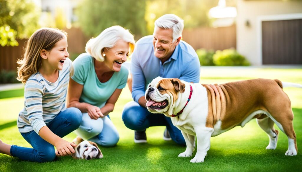 Bulldogge Familientauglichkeit