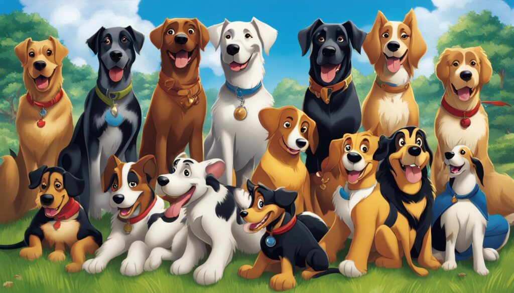 Disney-Hundenamen für große Hunde
