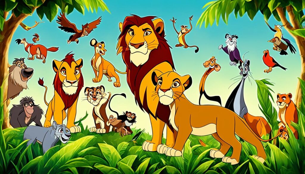 Disney Namen aus König der Löwen