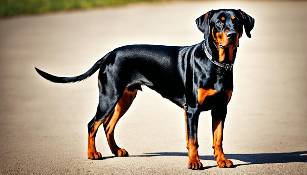 Dobermann-Rottweiler-Mix