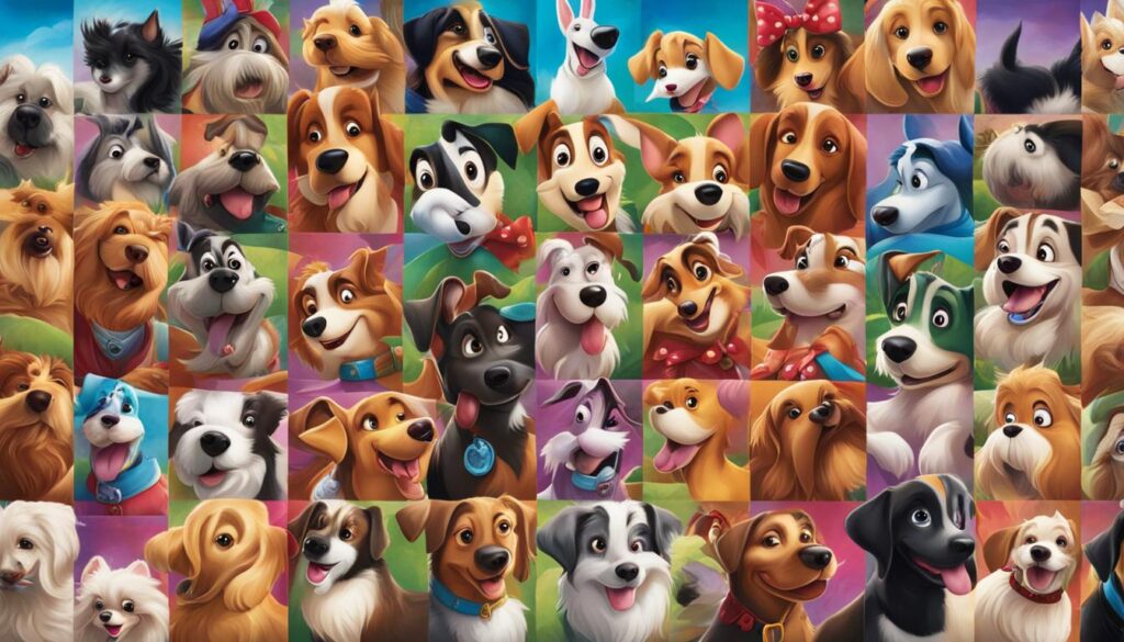 Einzigartige Disney-Hundenamen