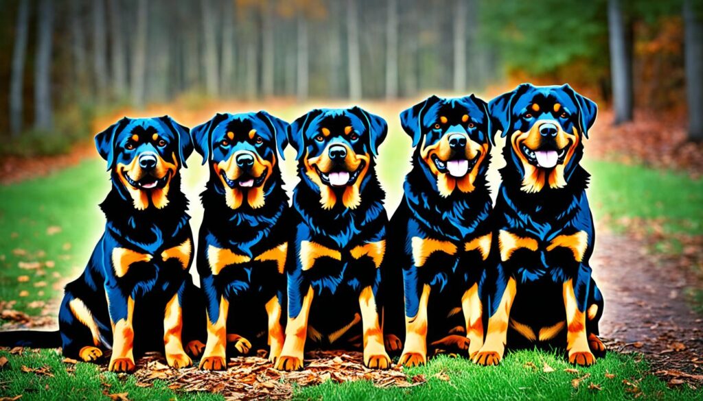 Einzigartige Rottweiler Namen für Hündinnen