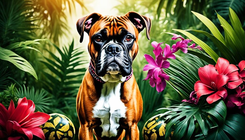 Exotische Boxer-Hundenamen