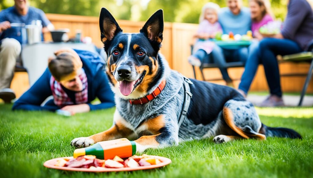 Familienhund Blue Heeler