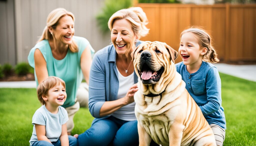 Familienhund Shar-Pei