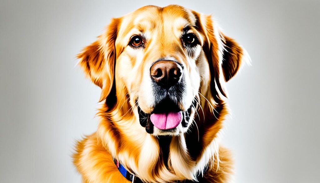 Golden Retriever als Fotomodell