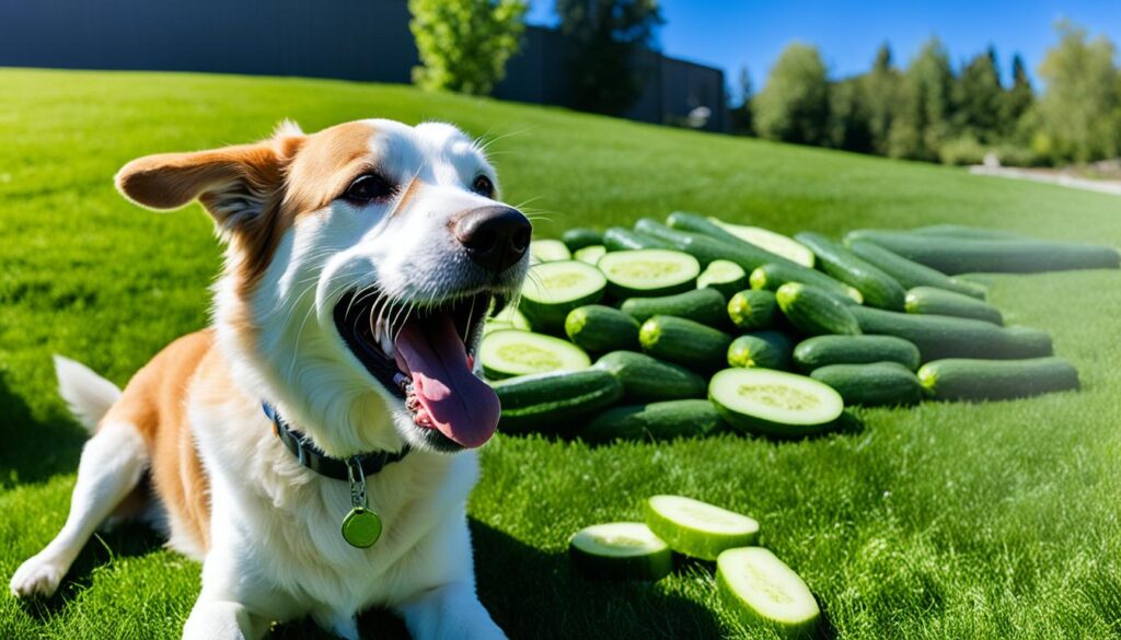 Gurken für Hunde