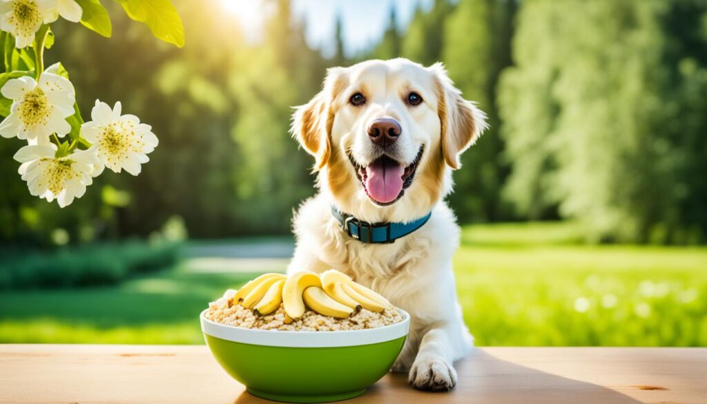 Haferflocken für Hunde