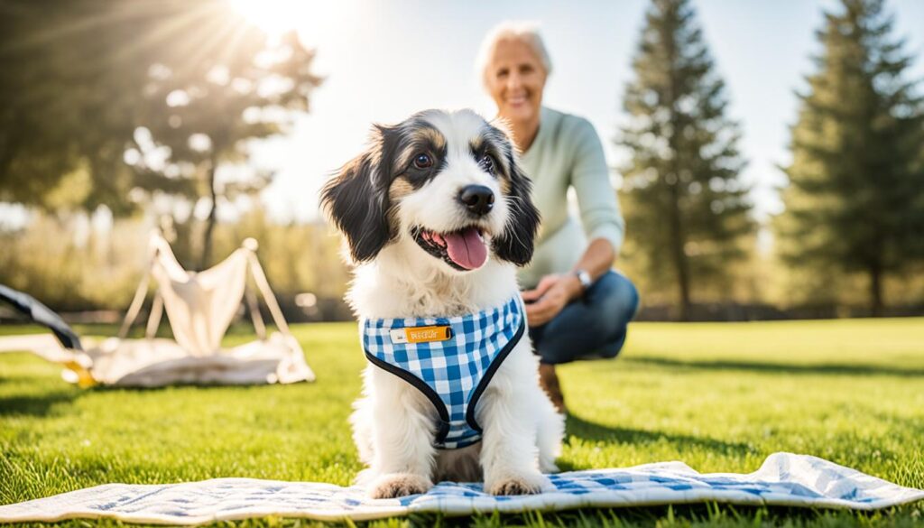 Hintergrund des Hundes überprüfen