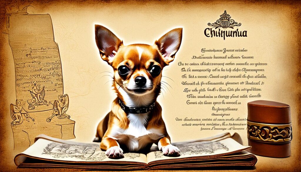Historische Chihuahua-Namen
