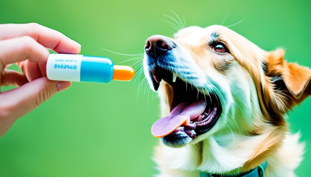 Hund Tabletten geben