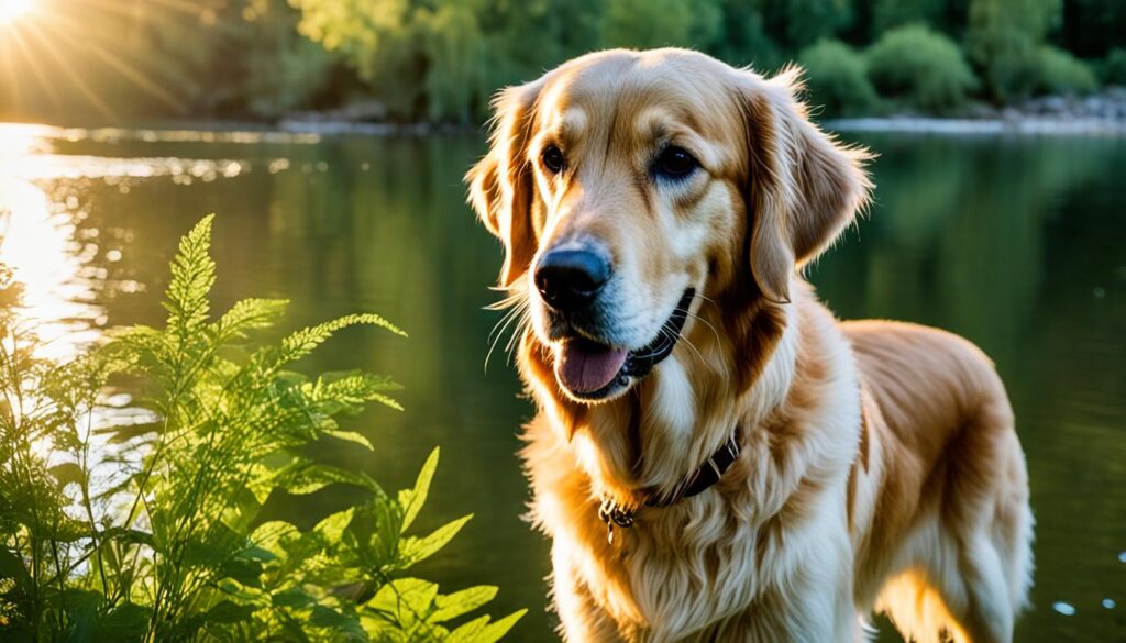 Hund im Wasser