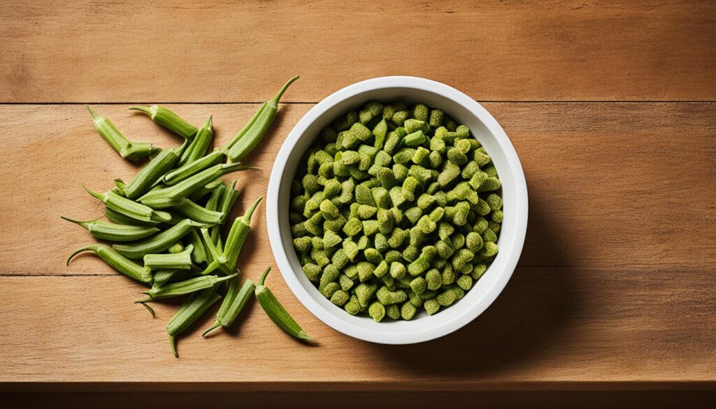 Hundeernährung mit Okra