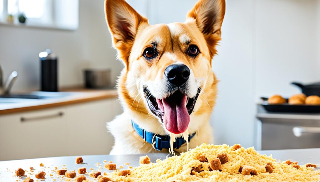 Hundekuchen schnell verputzen