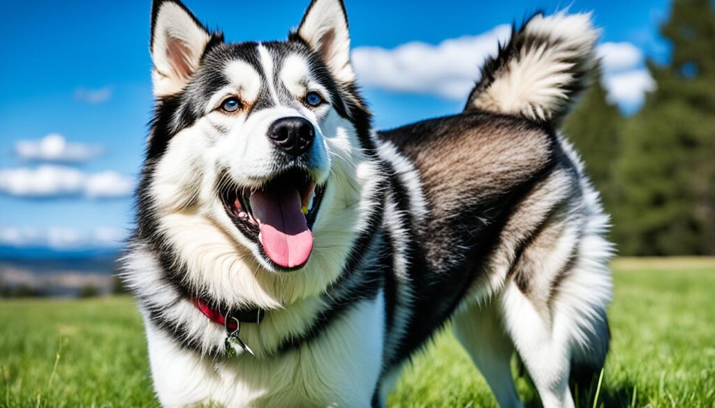 Husky Mix Pflege