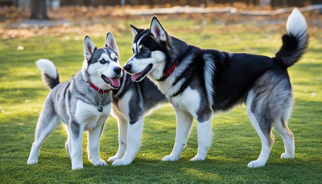 Husky-Pudel-Mix