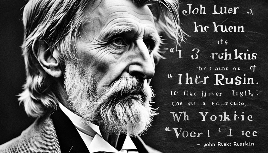 John Ruskin Philosophie