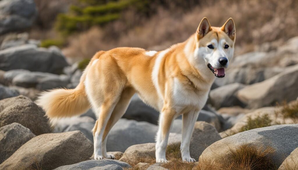 Korea Jindo Dog