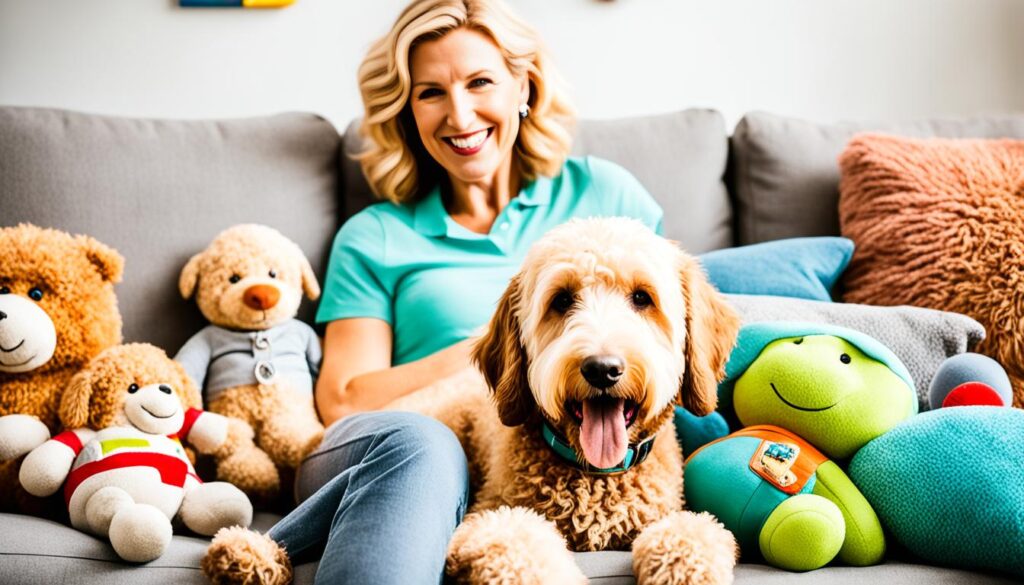 Labradoodle als Familienhund