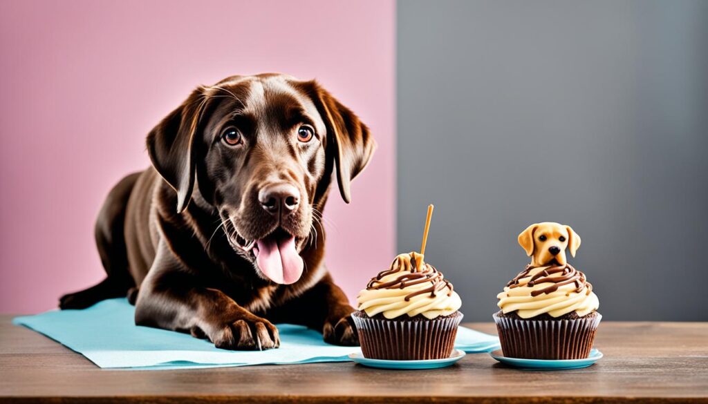 Labrador Cupcake