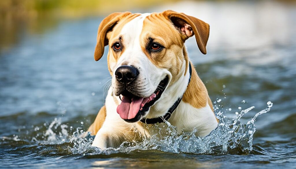 Labrador Englische Bulldogge Mix