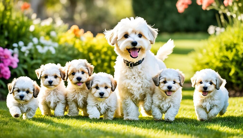 Maltipoo-Familie