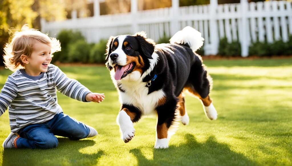 Mini Berner Sennenhund als Familienhund