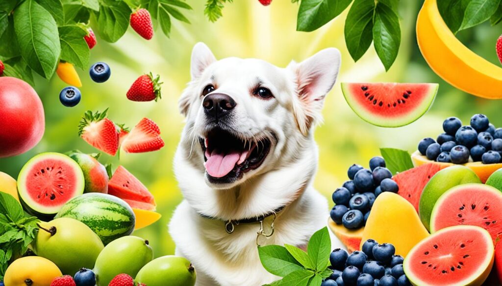 Obst für Hunde