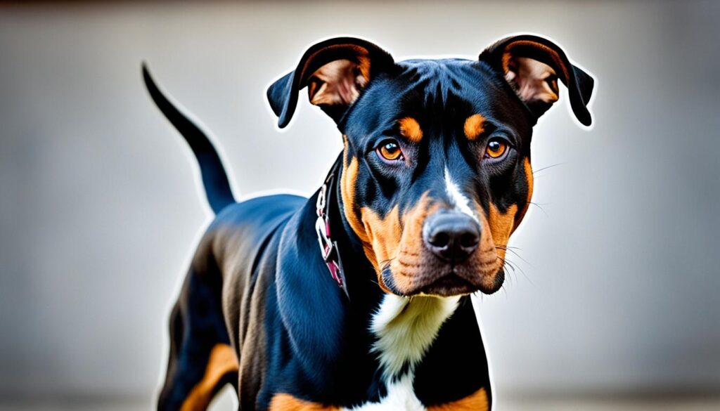 Pitbull Dobermann Mix