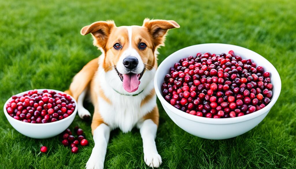 Preiselbeeren für Hunde