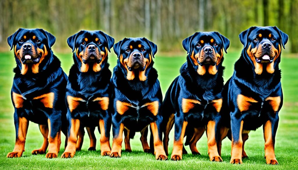 Rottweiler Preis im Vergleich zu anderen Hunderassen