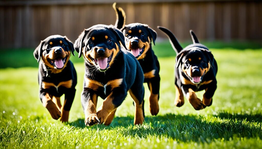 Rottweiler-Welpen