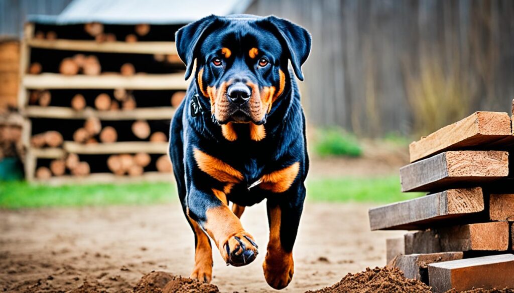 Rottweiler als Arbeitshund