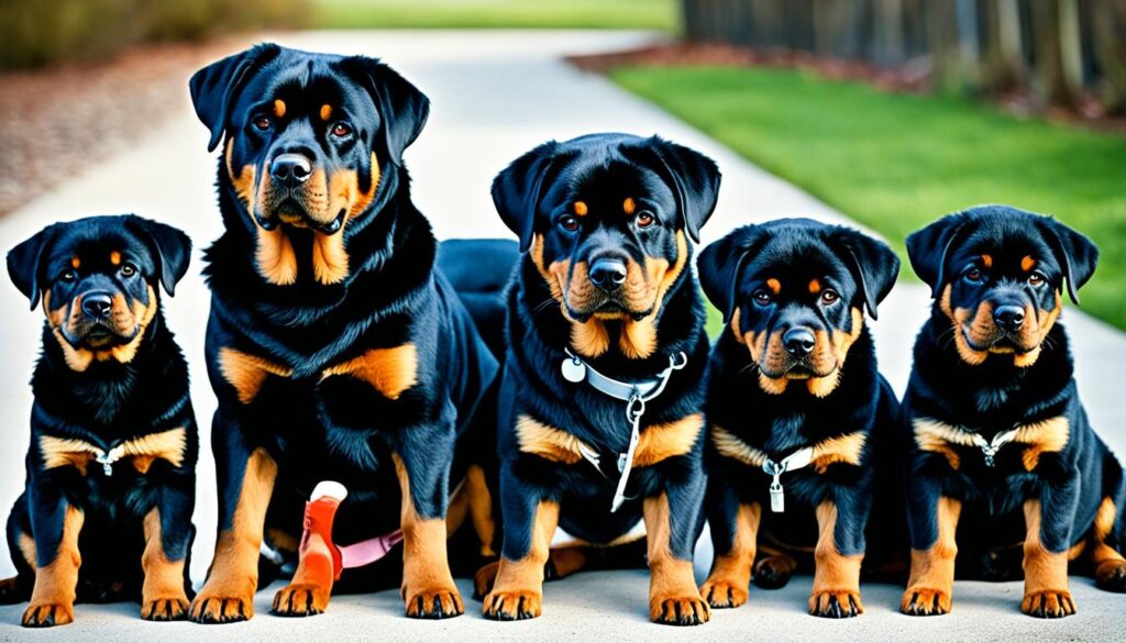 Rottweiler beeinflussen