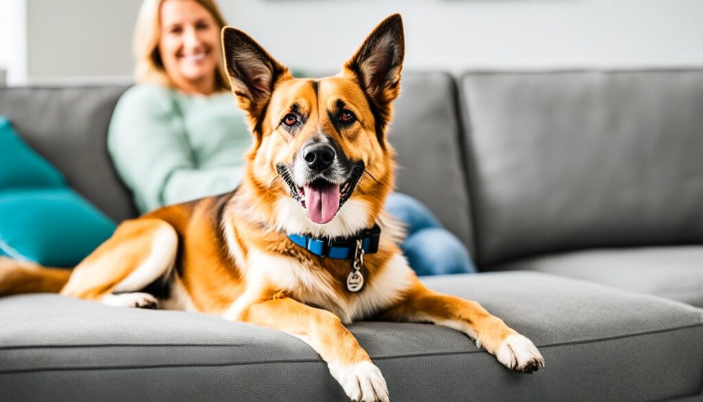 Schäferhund Labormix als Familienhund