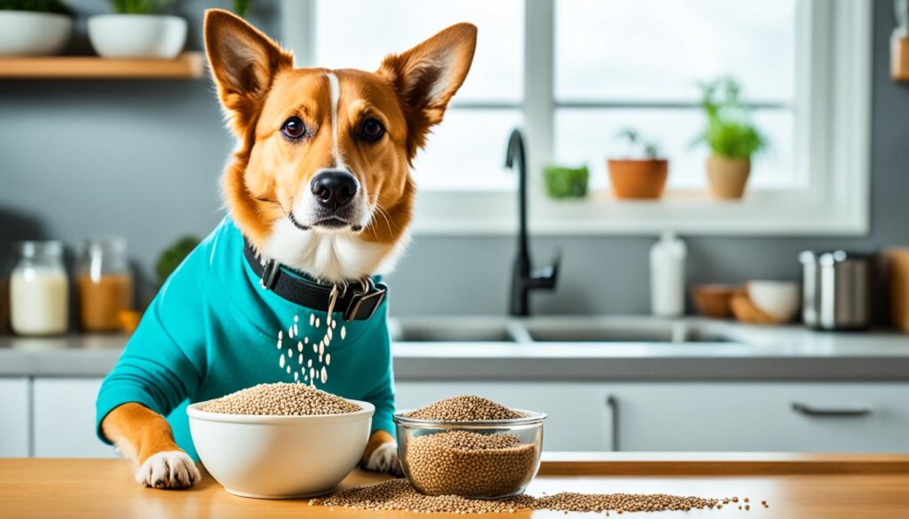 Sesam für Hunde vorbereiten