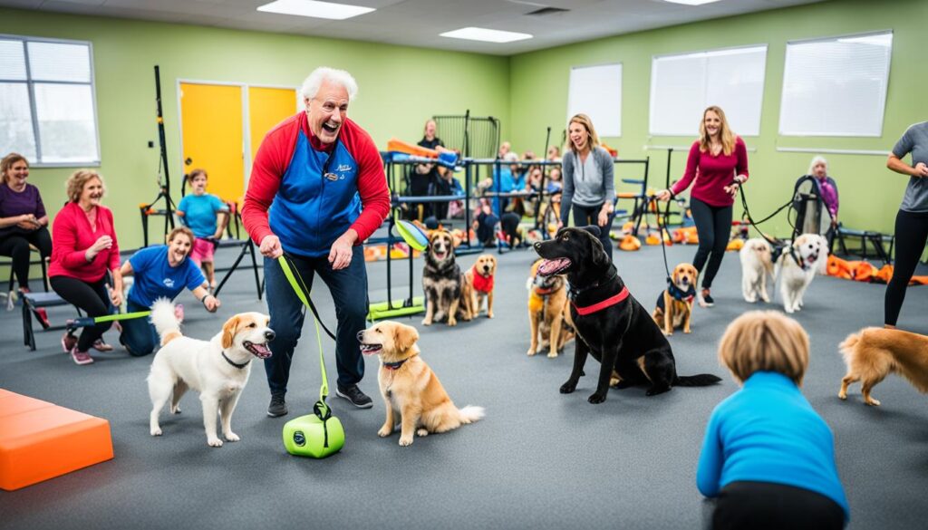 Training zur Kontrolle von Verhaltensschwellen bei überdrehten Hunden