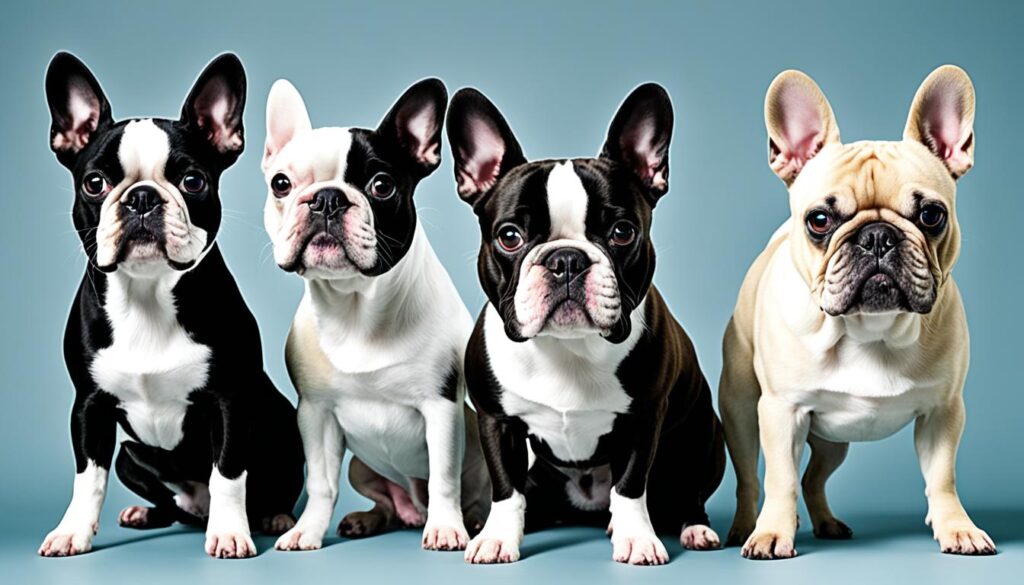 Unterschiede zwischen Boston Terrier und Französische Bulldogge