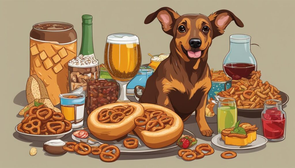 Wiener Hundenamen inspiriert von Essen und Trinken