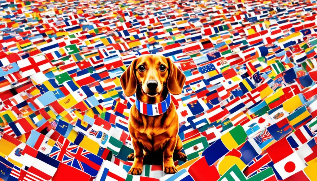 Wiener Hundenamen mit einer internationalen Note