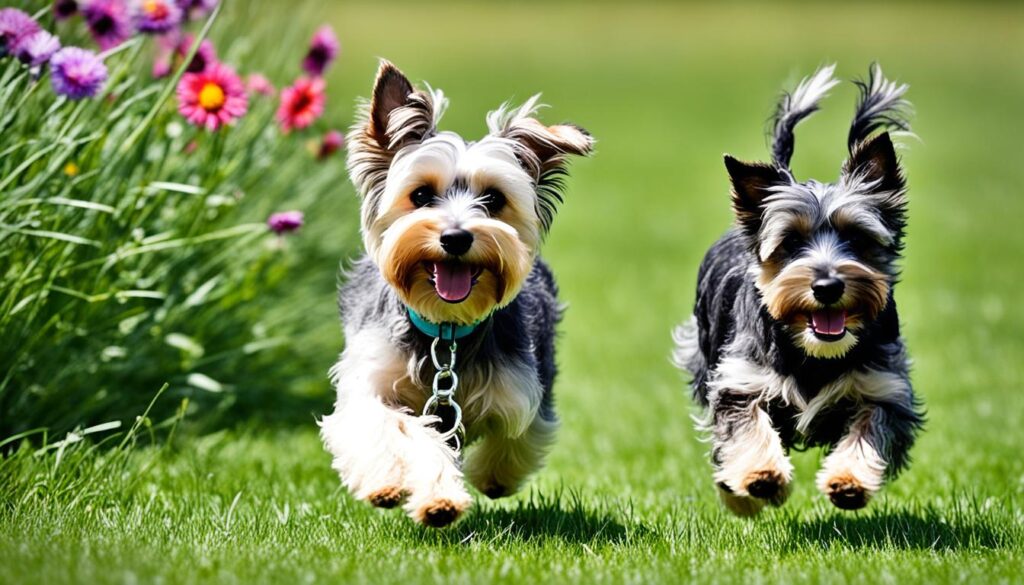 Yorkshire Terrier Mischlinge und Zwergschnauzer Mischlinge