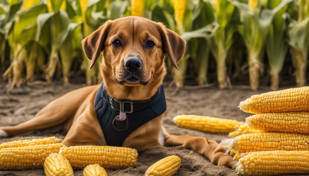 Zubereitung von Mais für Hunde