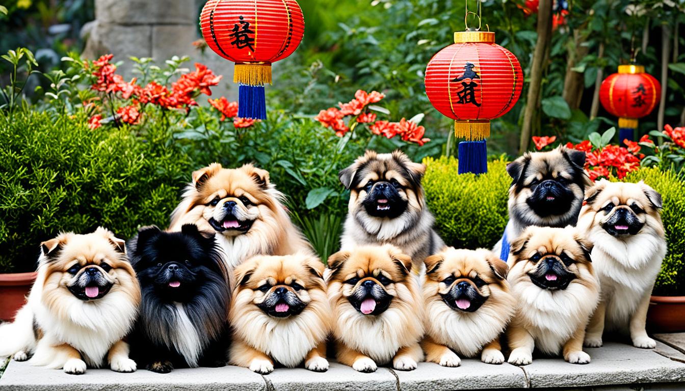 chinesische hunde