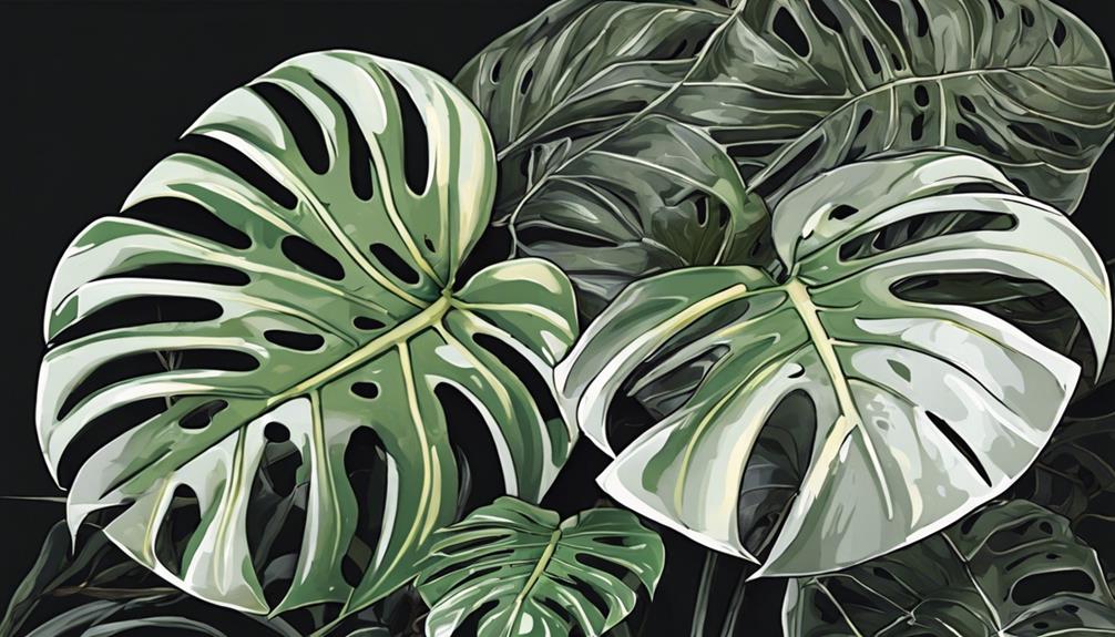 gef hrliche teile der monstera pflanze