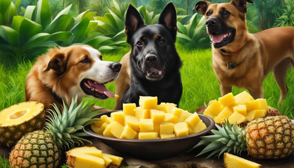 hunde ananas fressen menge