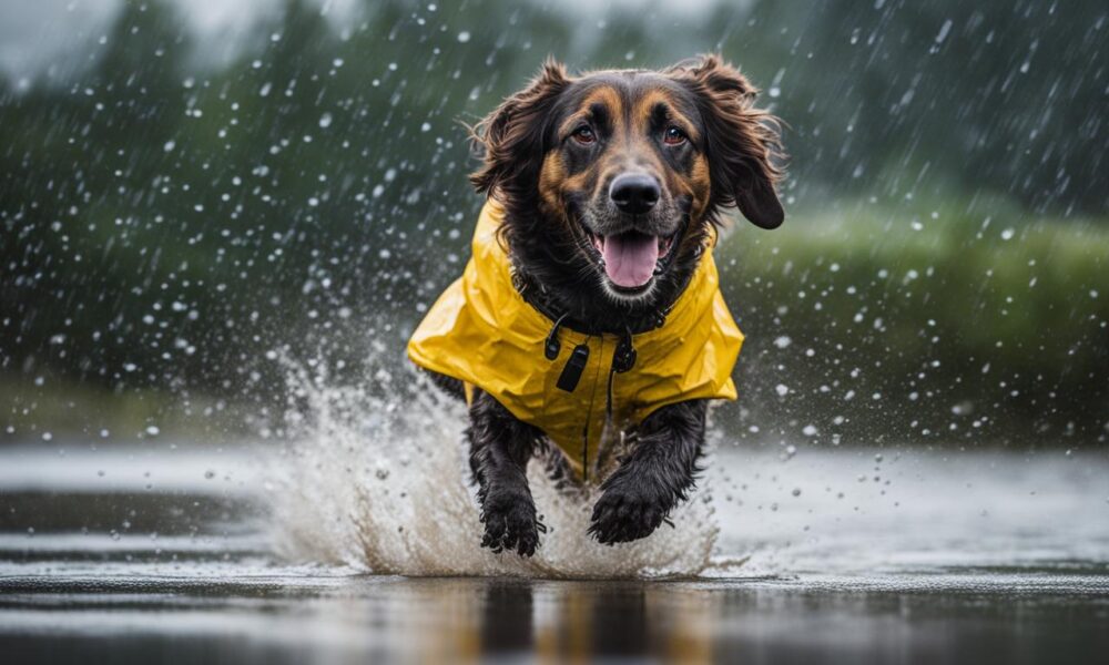 hunde regenmantel