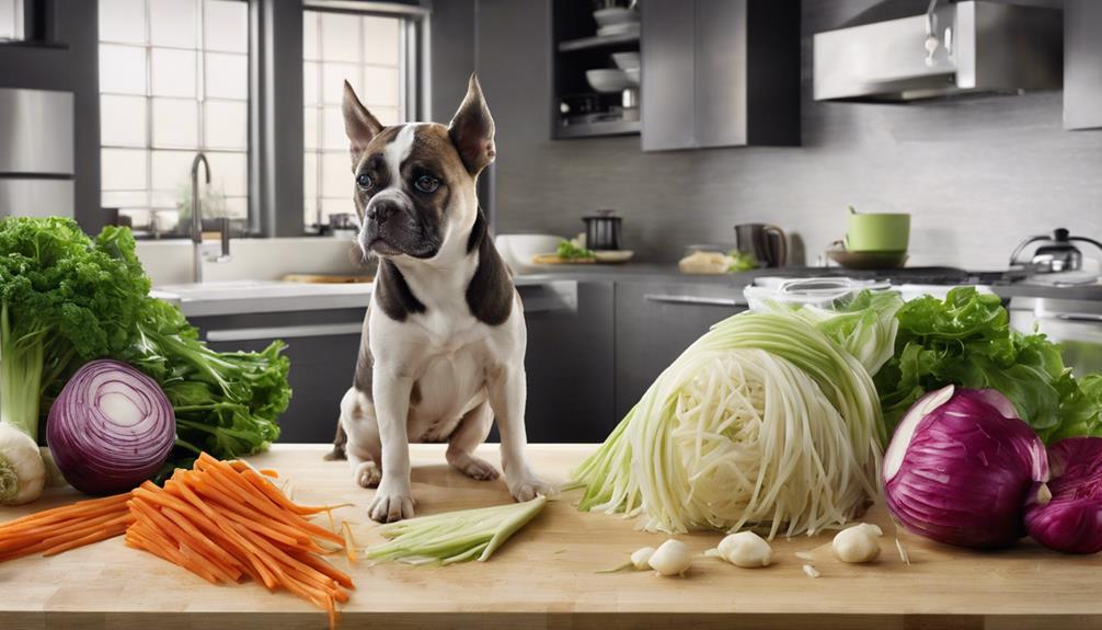 kohlrabi preparation for dogs